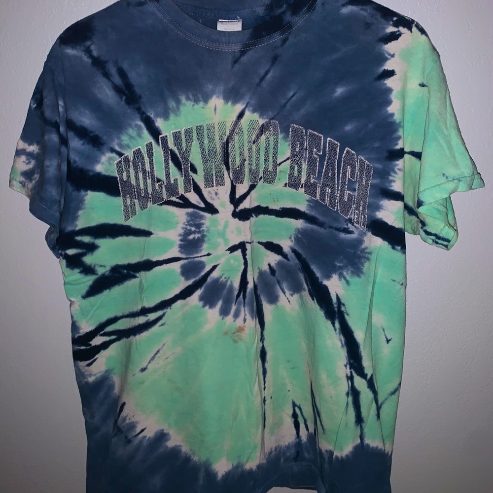 Tie dye t-shirt (“Hollywood Beach”)